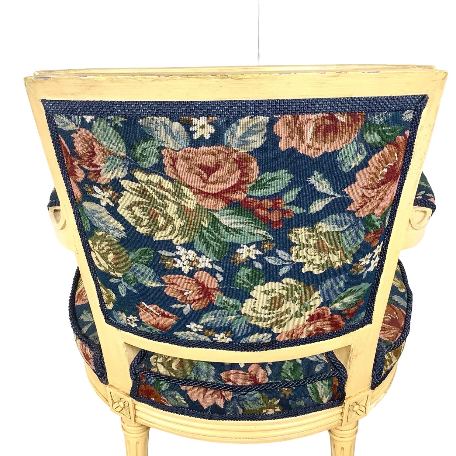 Louis XVI Style Provincial Fauteuil Armchair - image-18