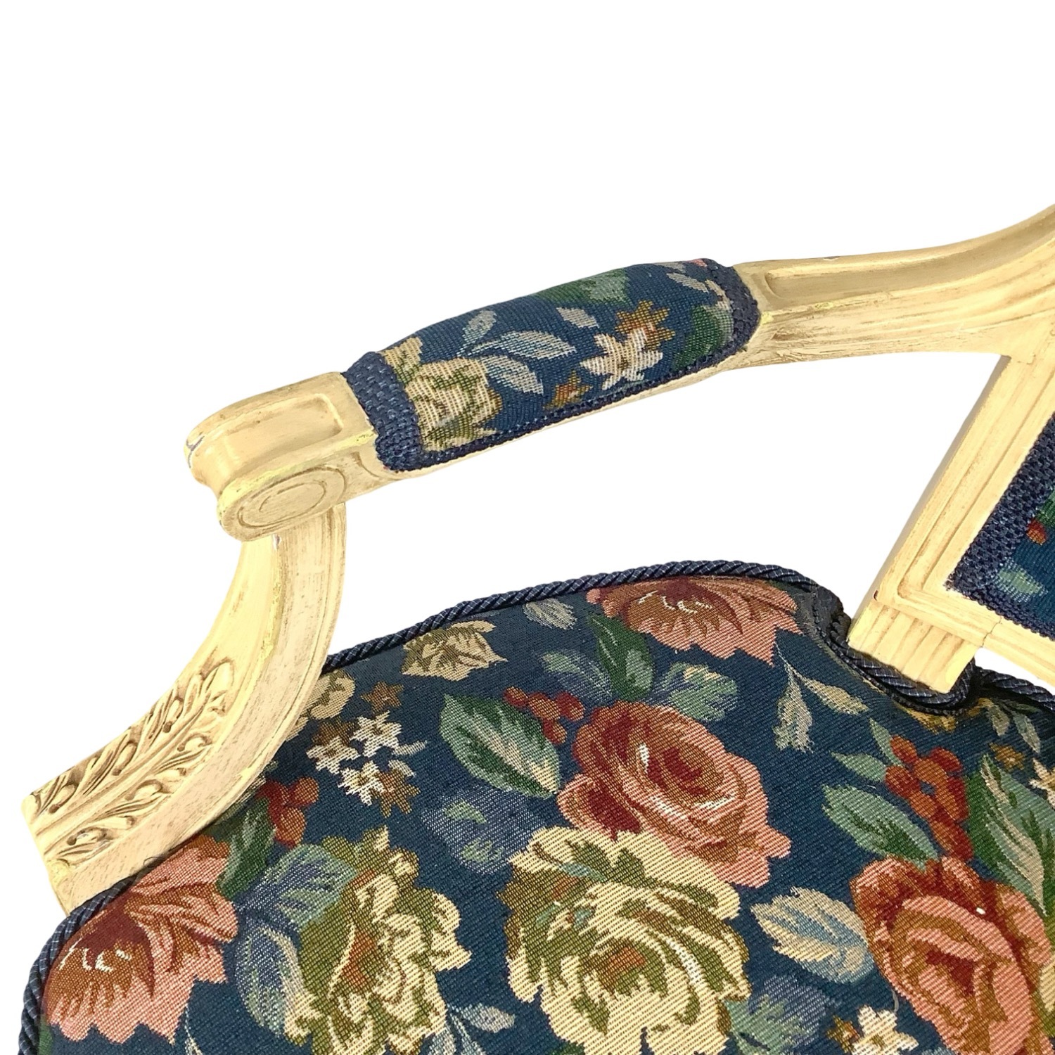 Louis XVI Style Provincial Fauteuil Armchair - image-8