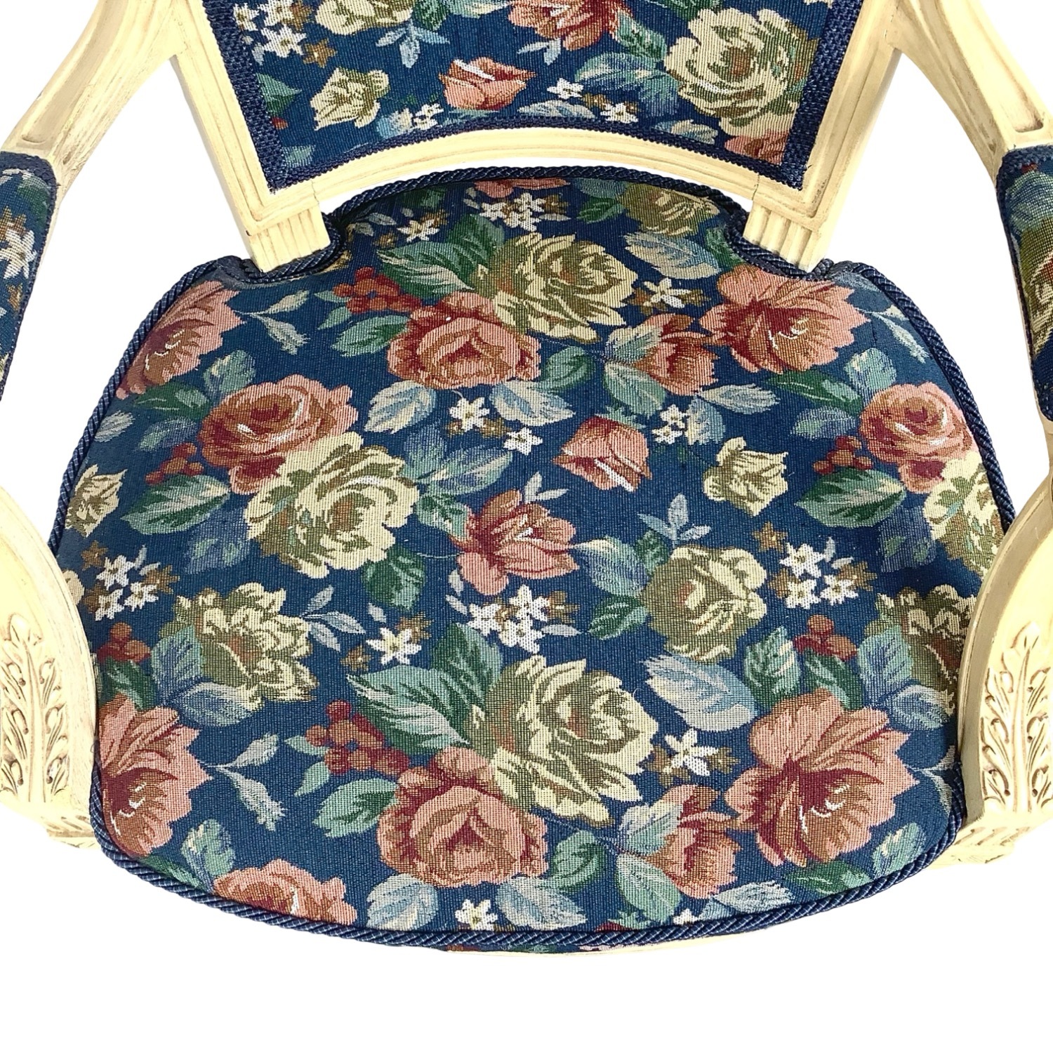 Louis XVI Style Provincial Fauteuil Armchair - image-7