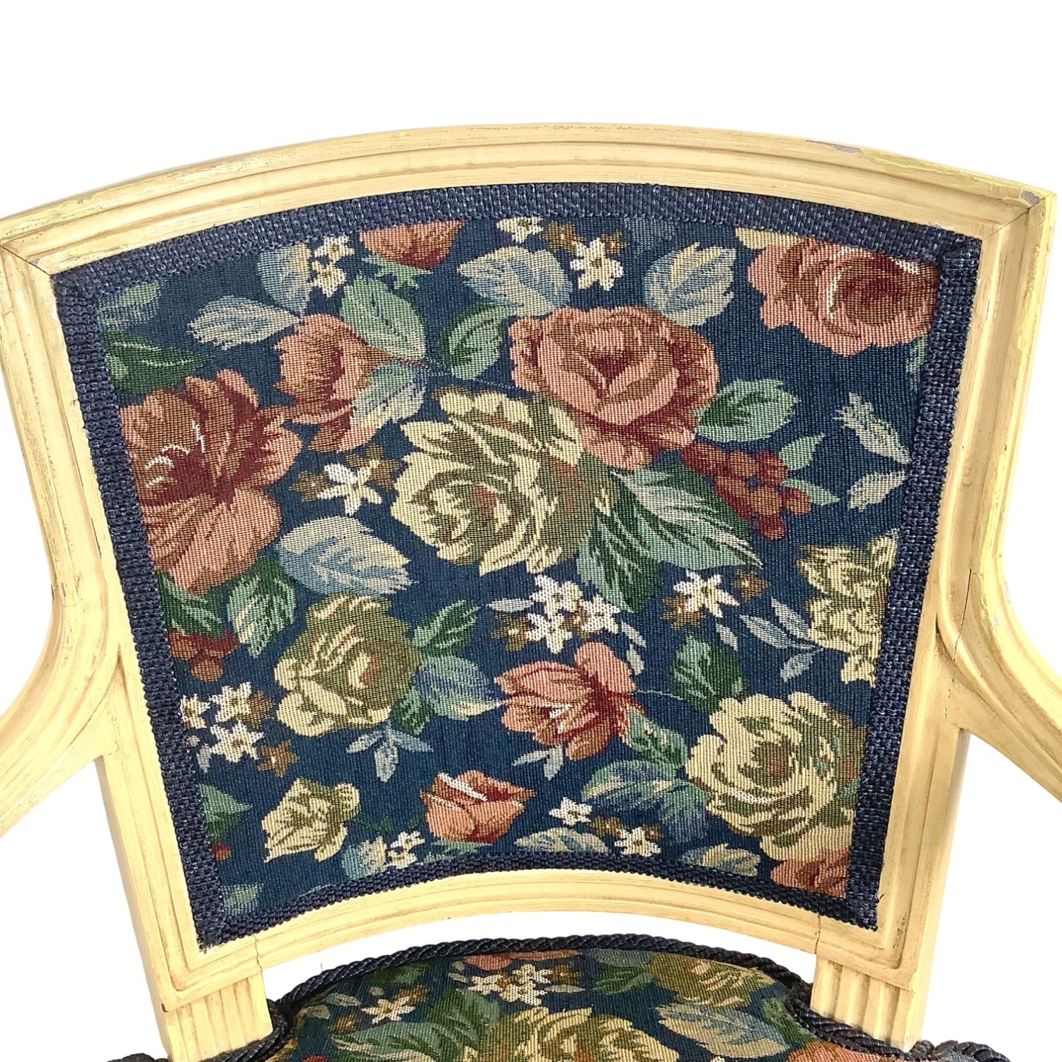 Louis XVI Style Provincial Fauteuil Armchair - image-6