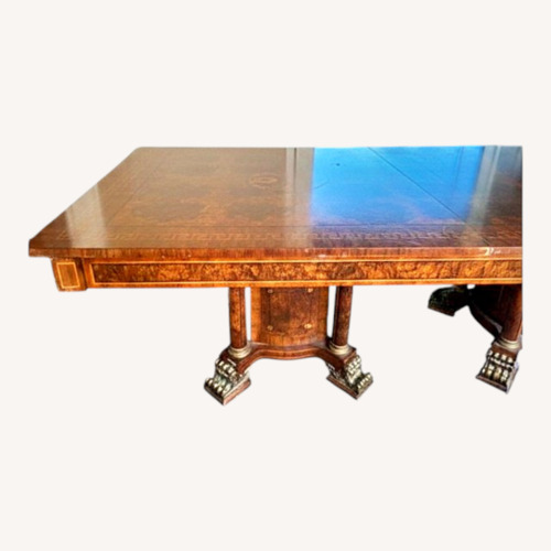 Used Vintage/Antique Dark Brown Dining Table for sale on AptDeco
