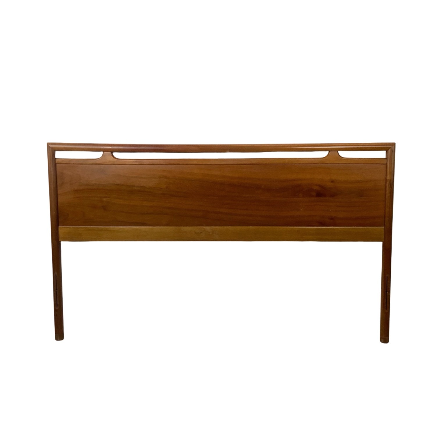 MCM Walnut Headboard – Sculptural Cutout, Full - image-4