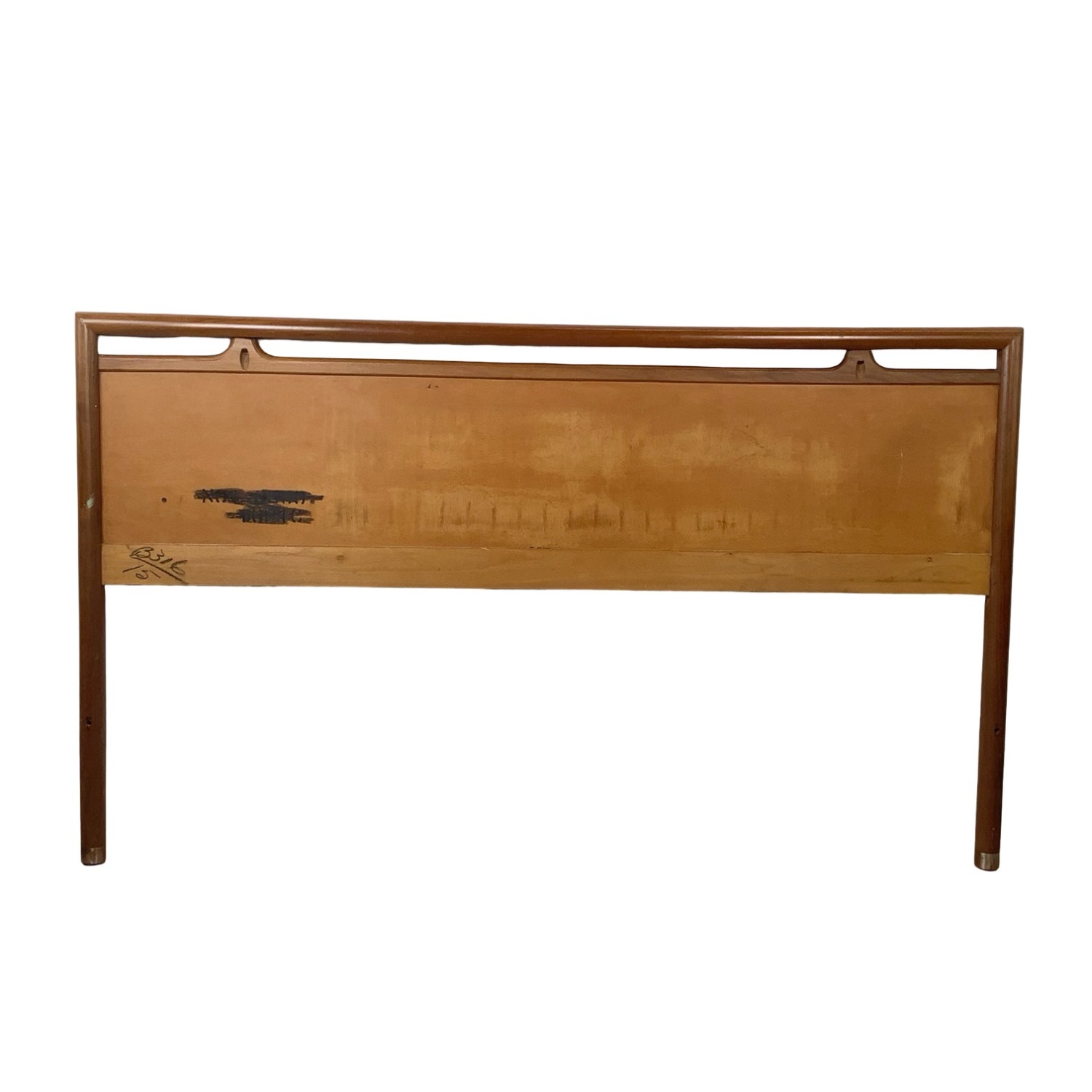 MCM Walnut Headboard – Sculptural Cutout, Full - image-5