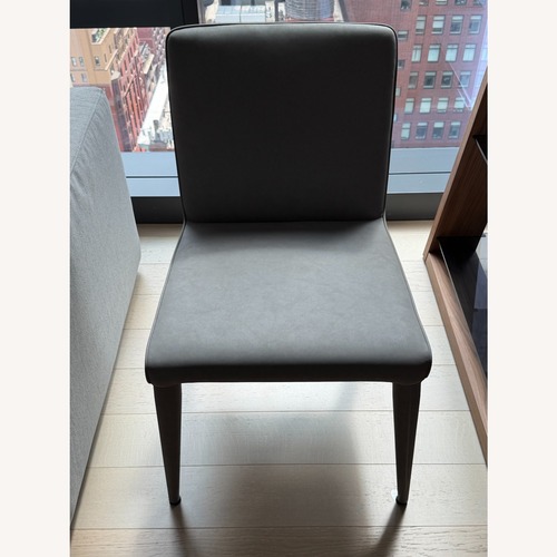 Used Restoration Hardware Nicola Track Dining Chair - Pewter for sale on AptDeco