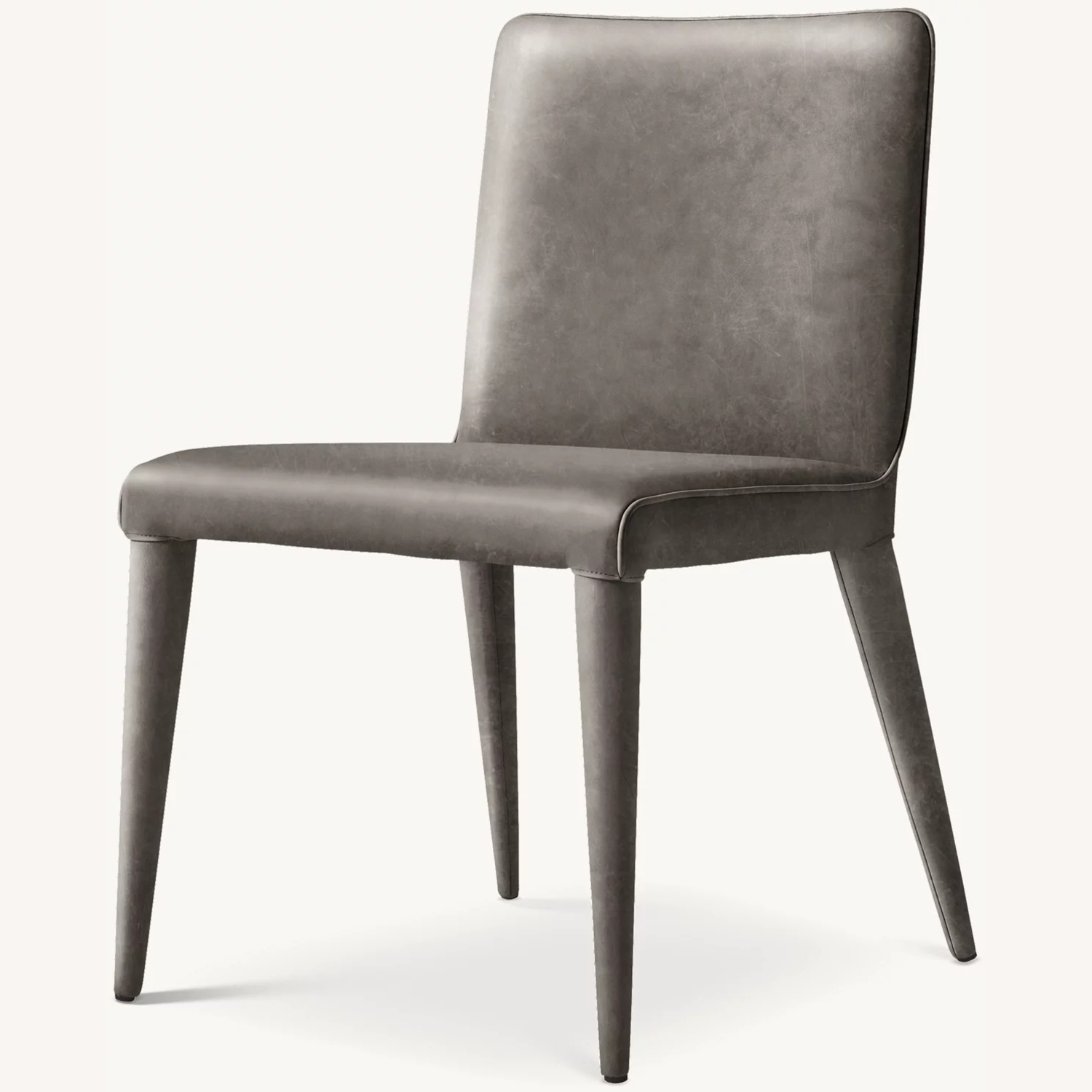 Restoration Hardware Nicola Track Dining Chair - Pewter - image-0