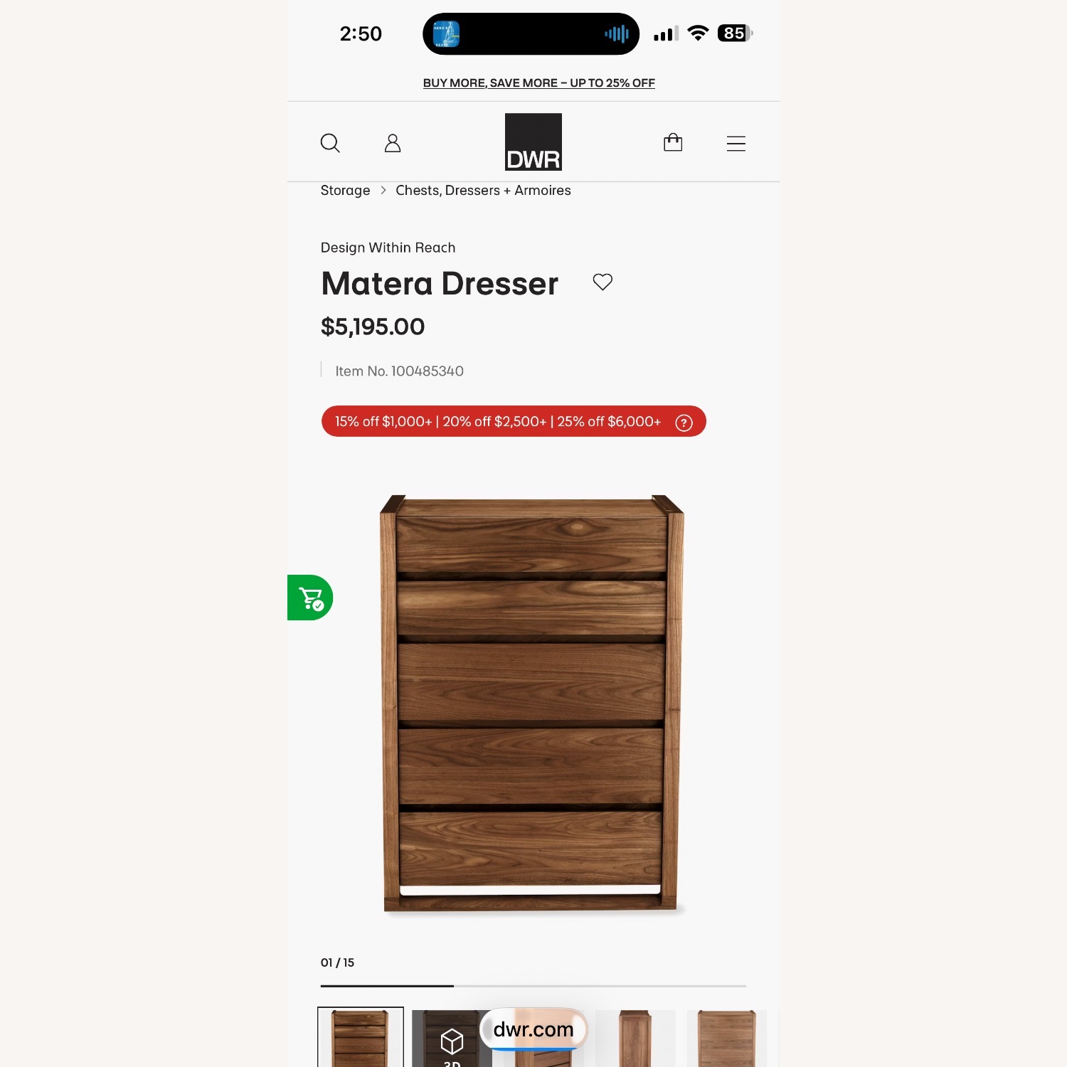 Design Within Reach Matera Dresser - image-5