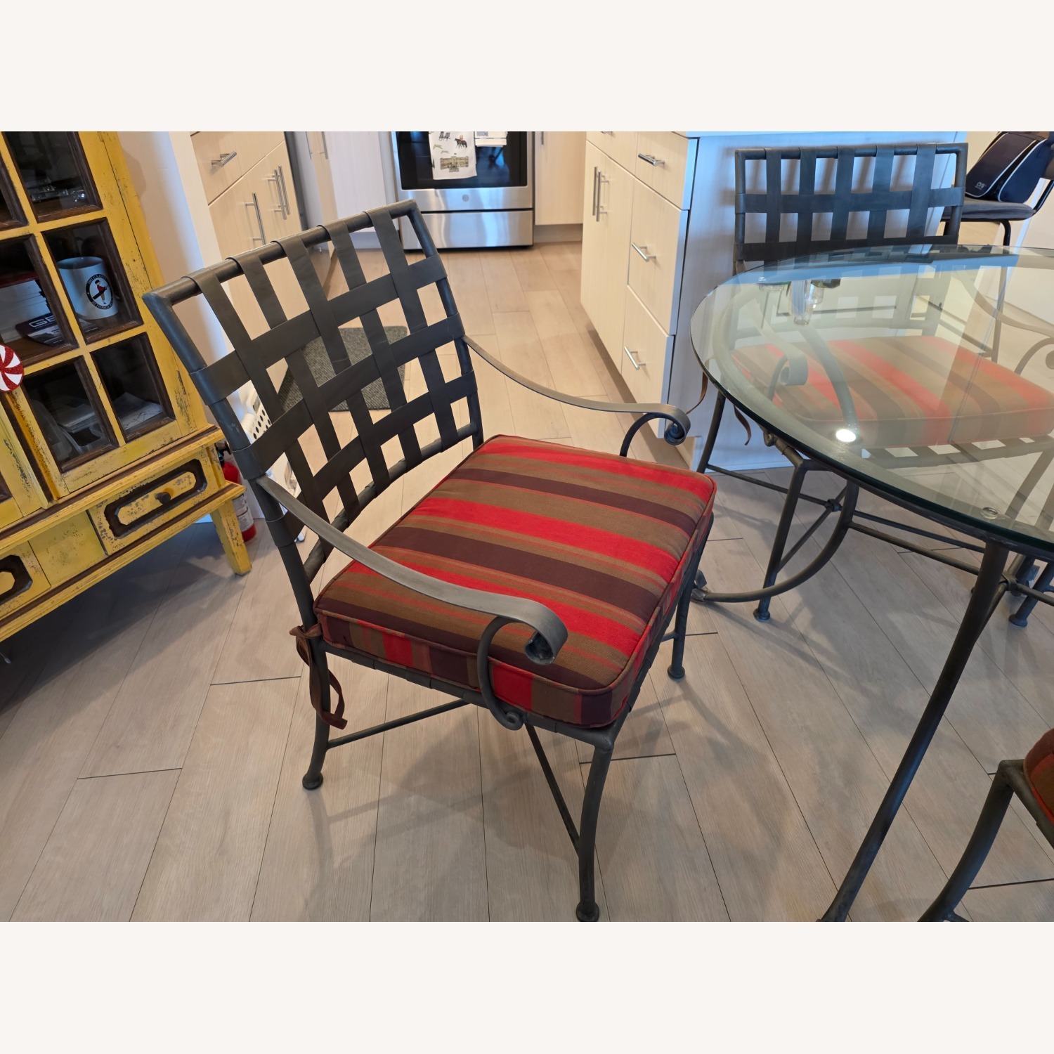 Glass Top Dining Table - image-2
