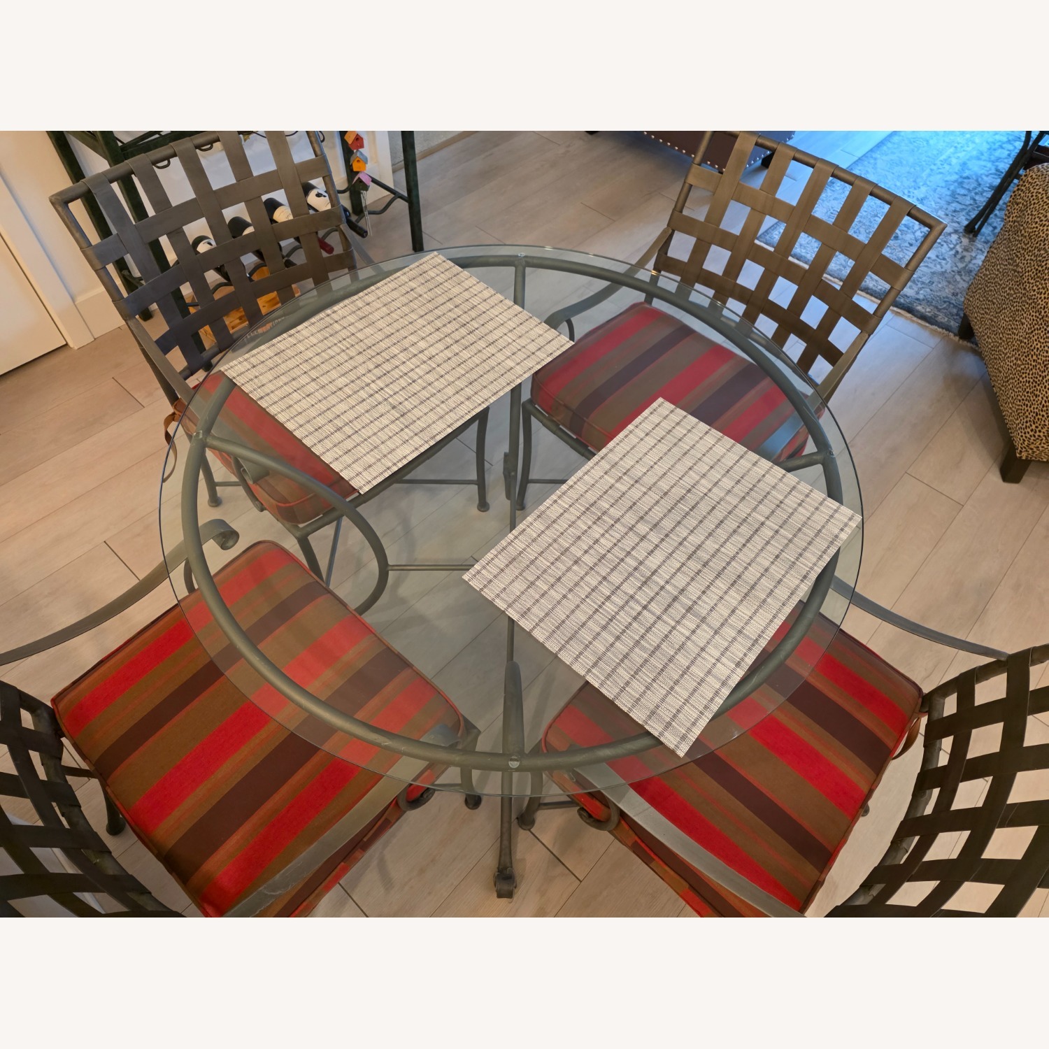 Glass Top Dining Table - image-4