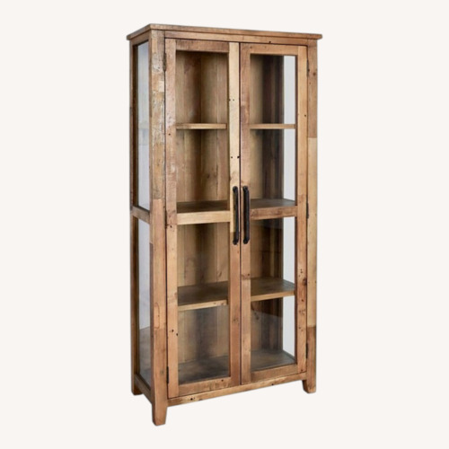 Used Perigold Emma Reclaimed Pine Cabinet for sale on AptDeco