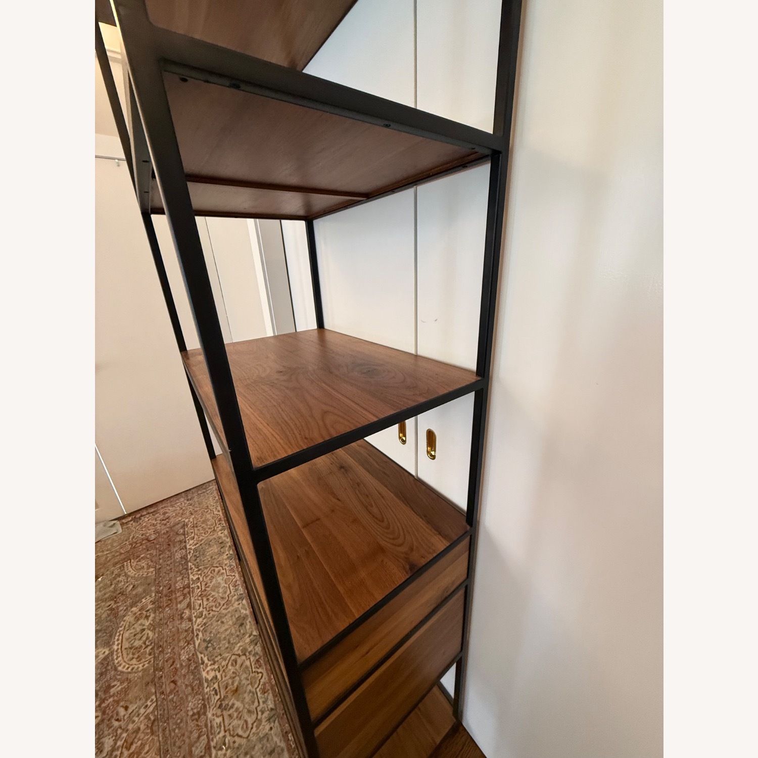 Knox Dark Brown Wood Bookcase - image-6