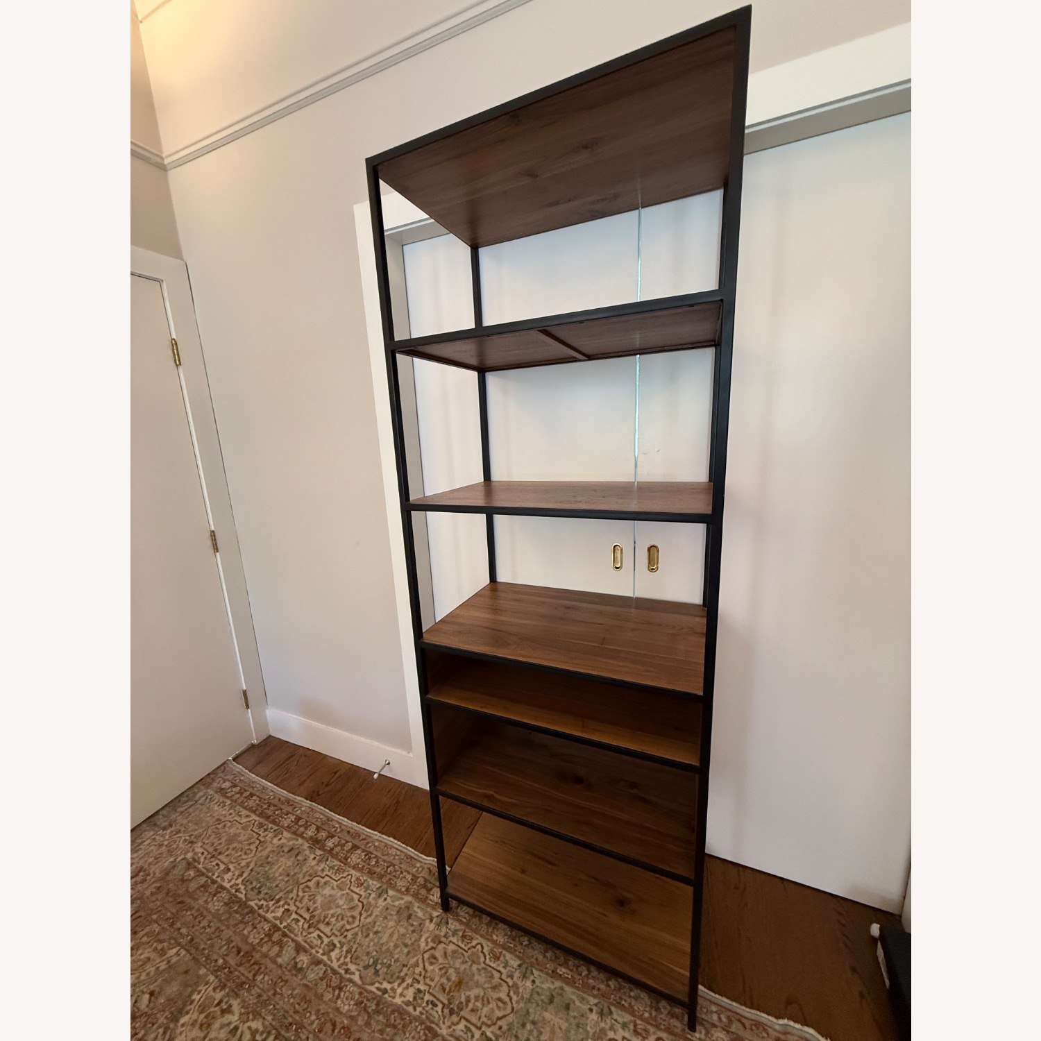 Knox Dark Brown Wood Bookcase - image-2