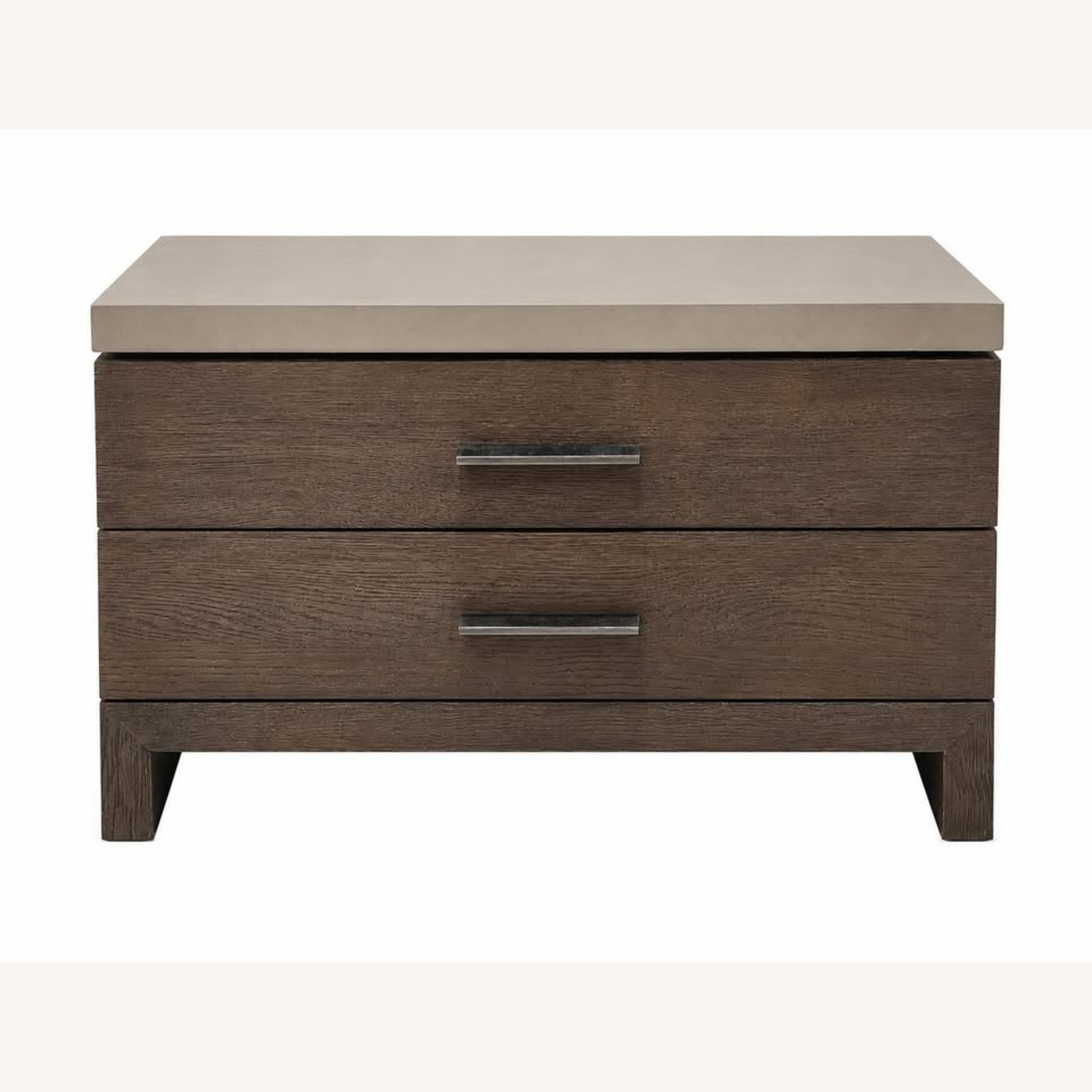 Restoration Hardware Meade Dark Brown Wood Side Tables - image-1