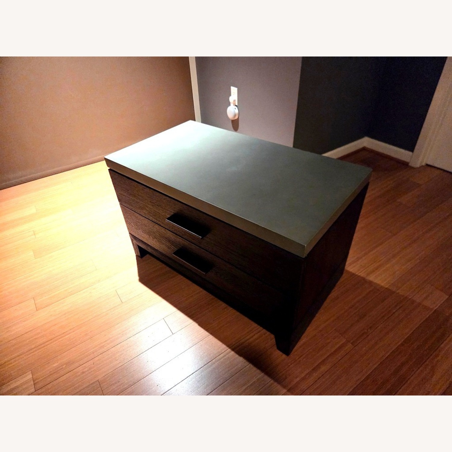 Restoration Hardware Meade Dark Brown Wood Side Tables - image-6
