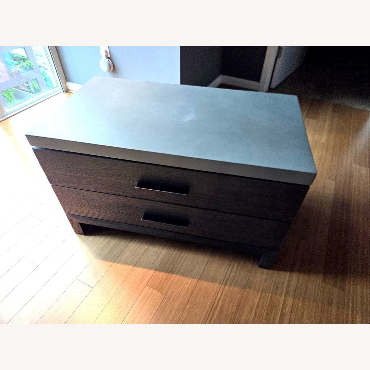 Restoration Hardware Meade Dark Brown Wood Side Tables - image-5