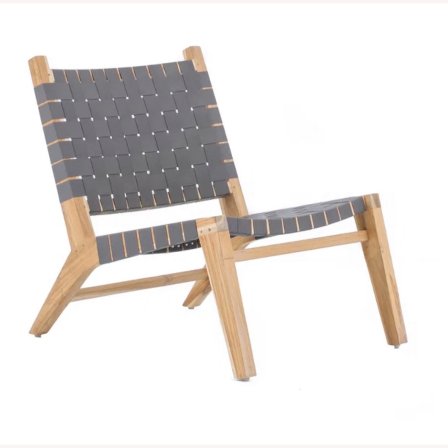 From The Source Black Wood Accent Chair - image-2