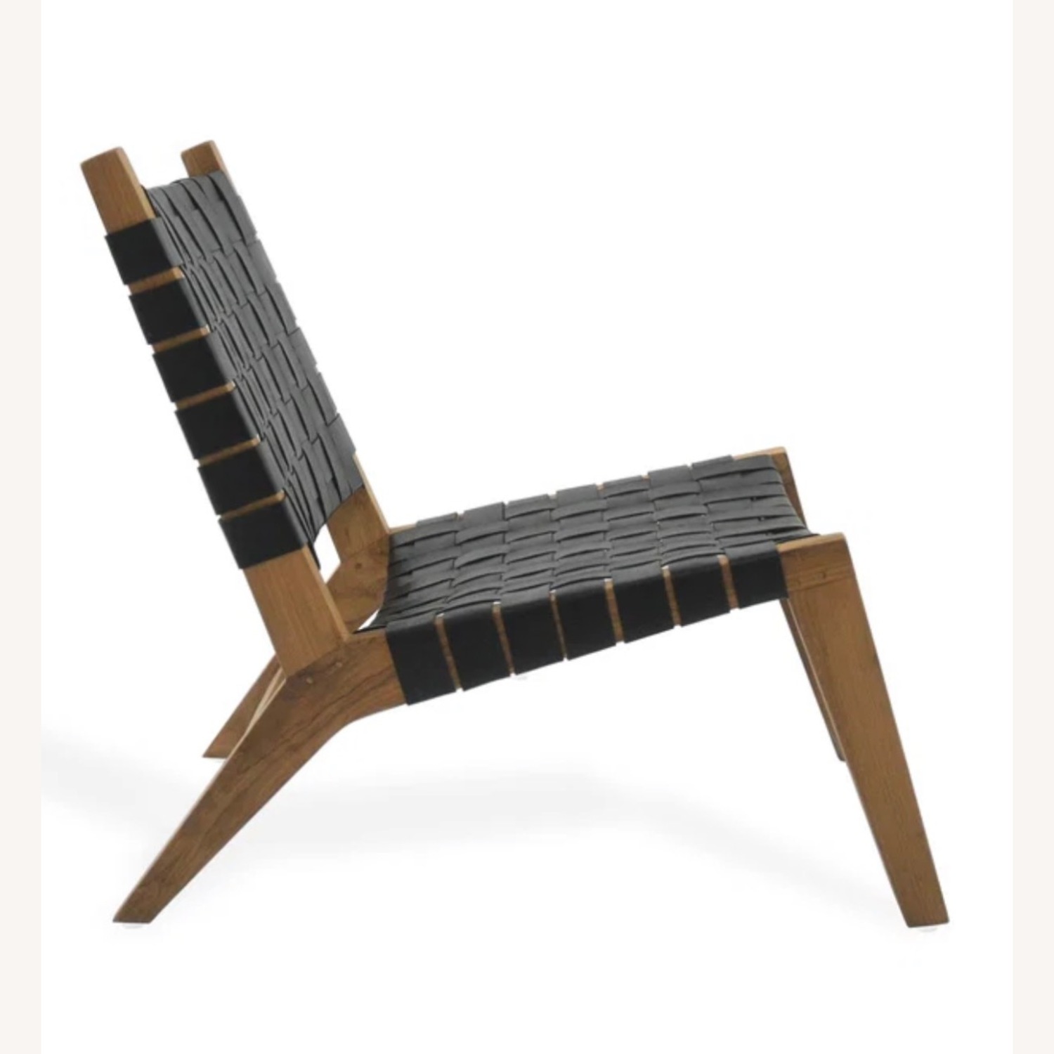 From The Source Black Wood Accent Chair - image-4