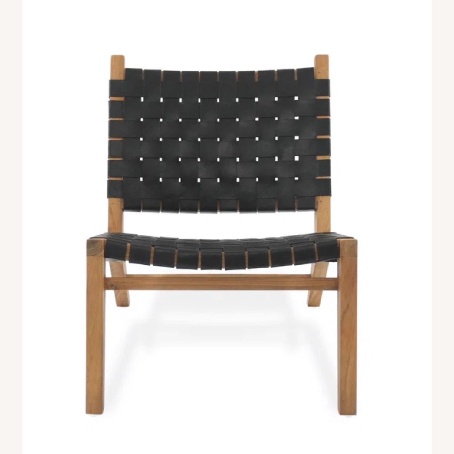 From The Source Black Wood Accent Chair - image-3