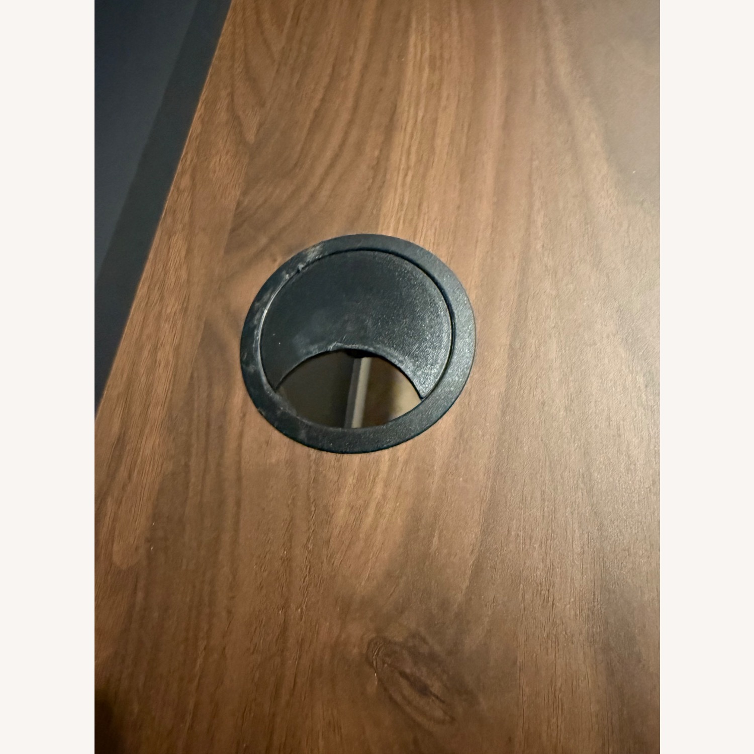 Light Brown Wood Desk - image-4