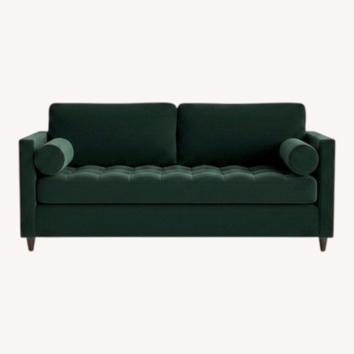 Used Joybird Briar Green Velvet Briar Sleeper Sofa for sale on AptDeco