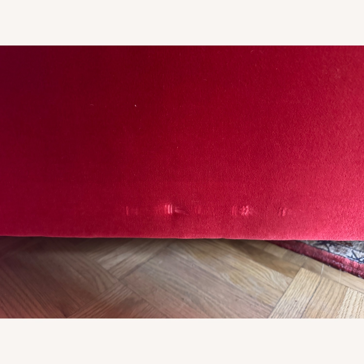 ABC Carpet and Home Red 2 Seater Sofa - image-8