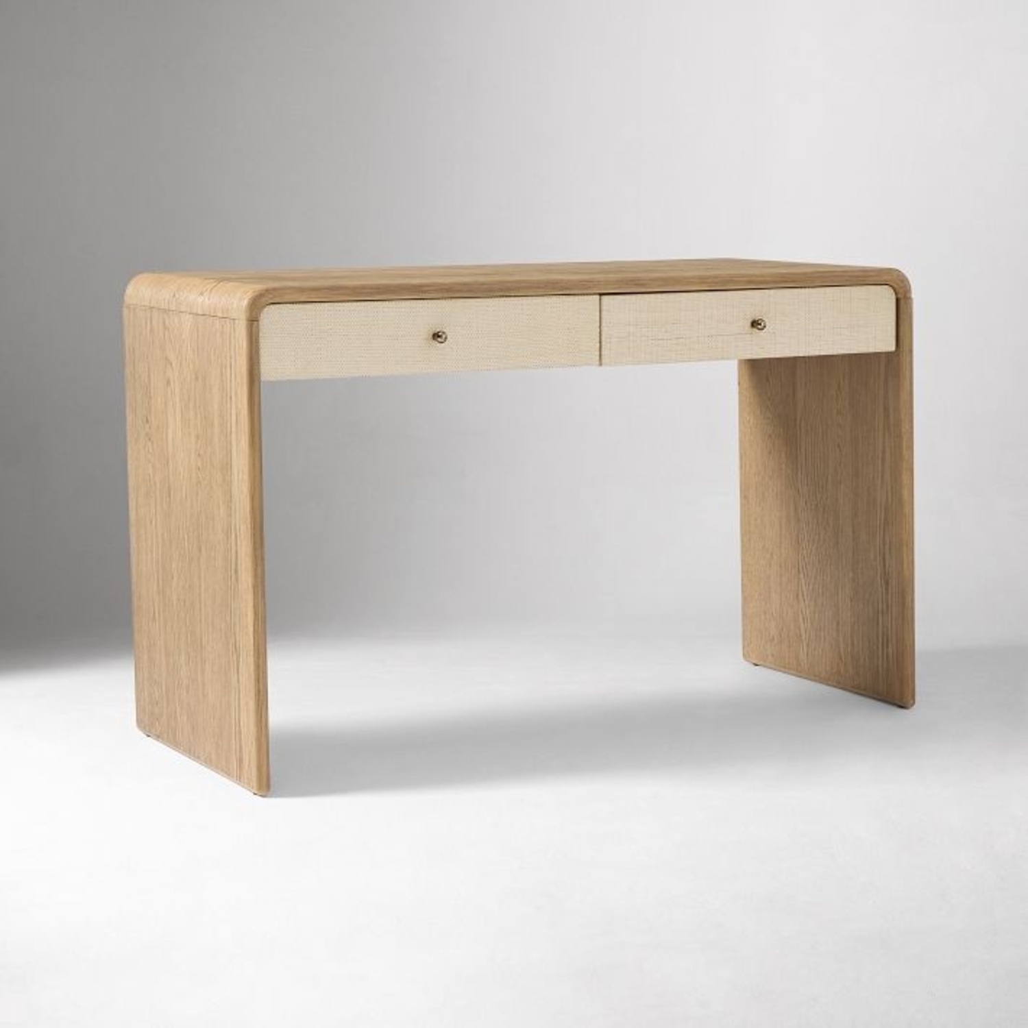West Elm Waterfall Desk - image-5