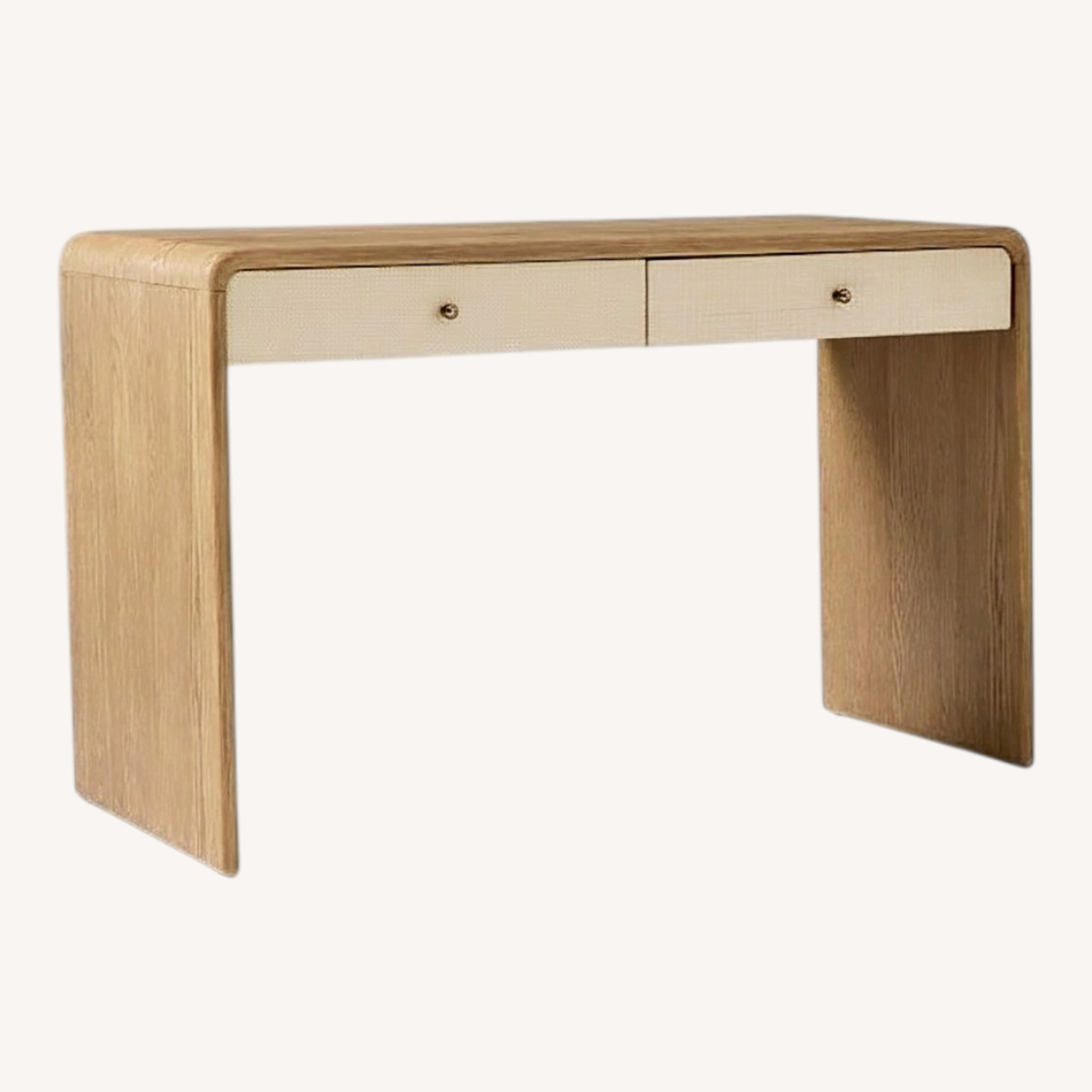 West Elm Waterfall Desk - image-0