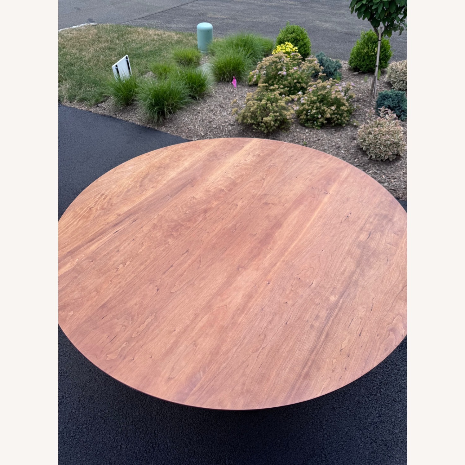 McKinnon Red Cherry Wood Dining Set - image-4
