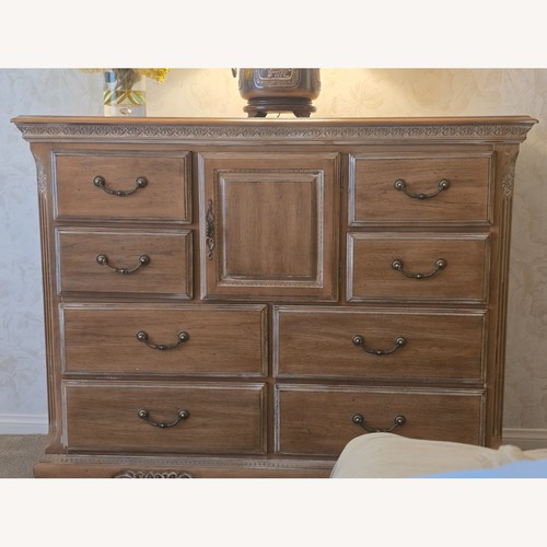 Used Lexington Furniture Light Brown Wood Dresser like new for sale on AptDeco