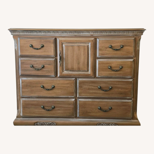 Used Lexington Furniture Light Brown Wood Dresser like new for sale on AptDeco