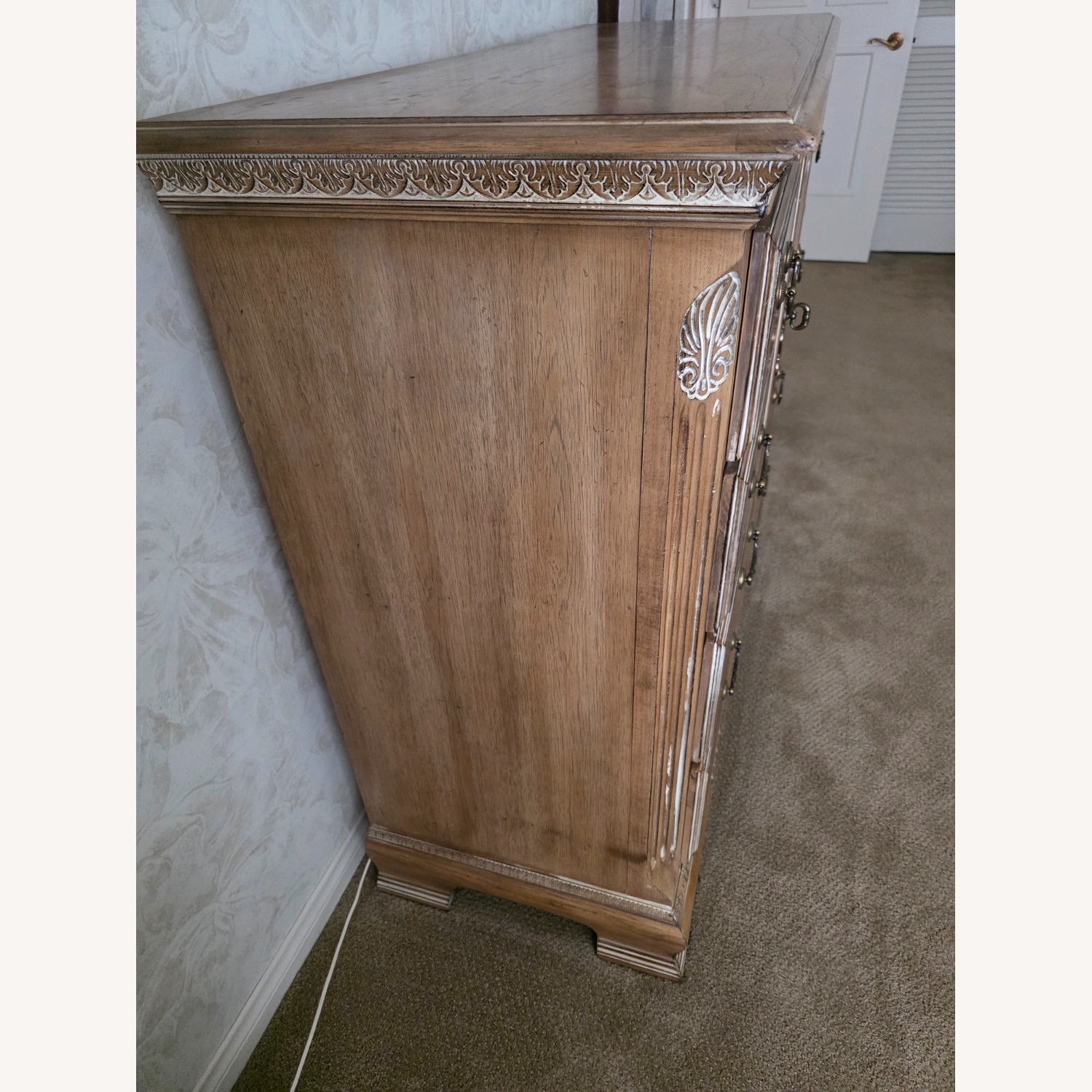 Lexington Furniture Light Brown Wood Dresser like new - image-3