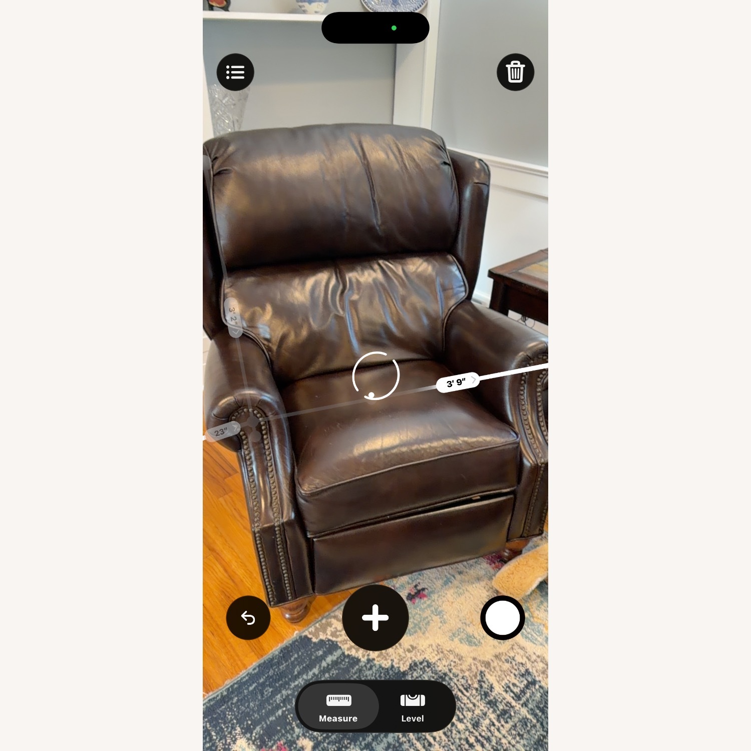 Raymour & Flanigan Leather Recliner  - image-6