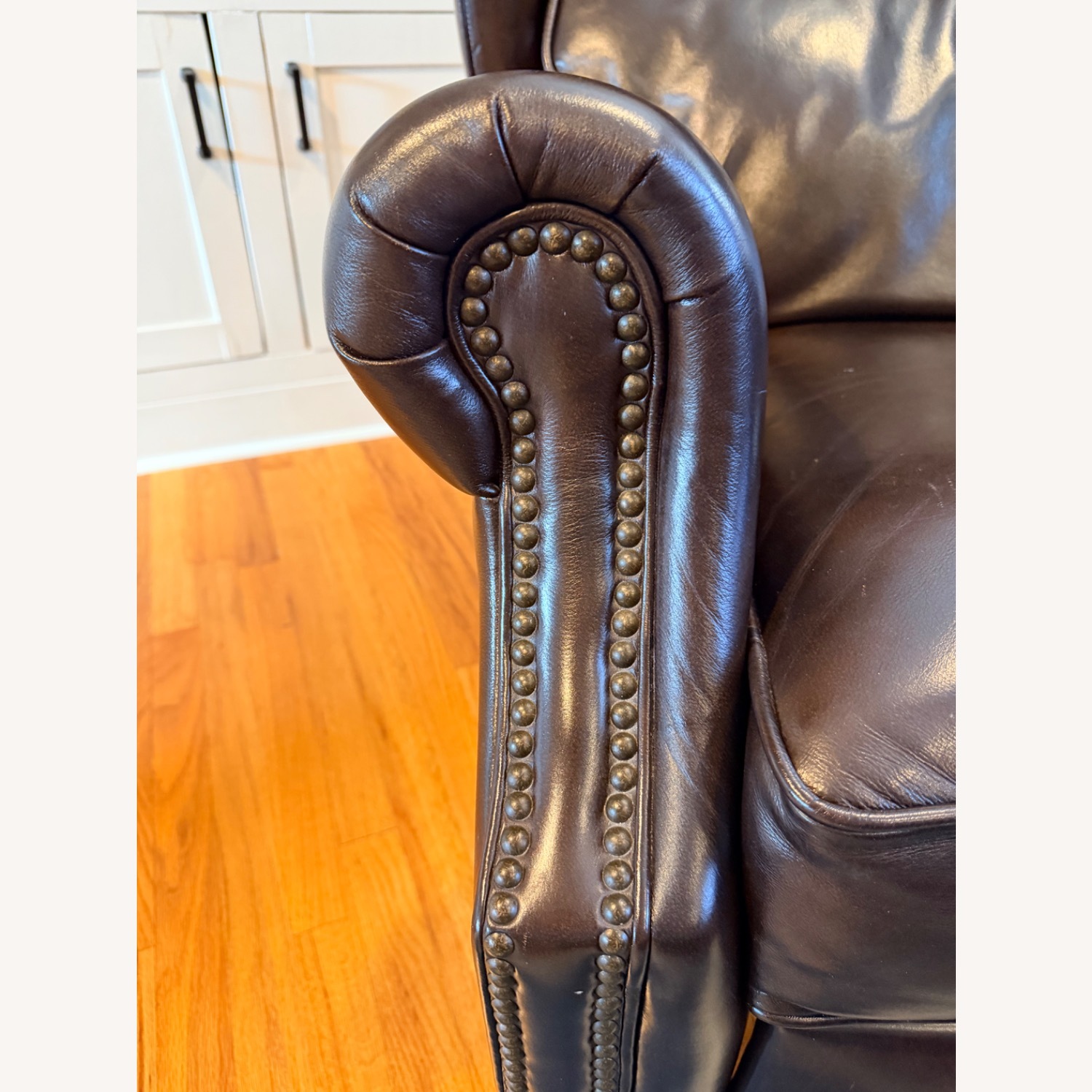 Raymour & Flanigan Leather Recliner  - image-5