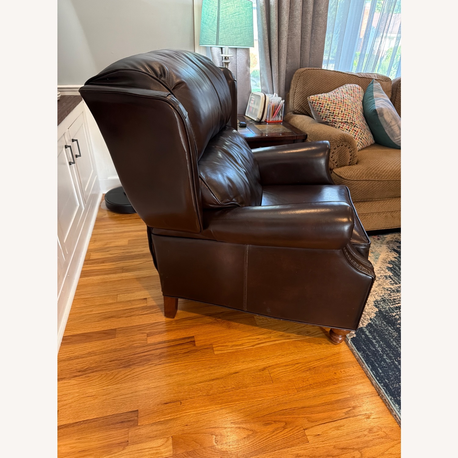 Raymour & Flanigan Leather Recliner  - image-3