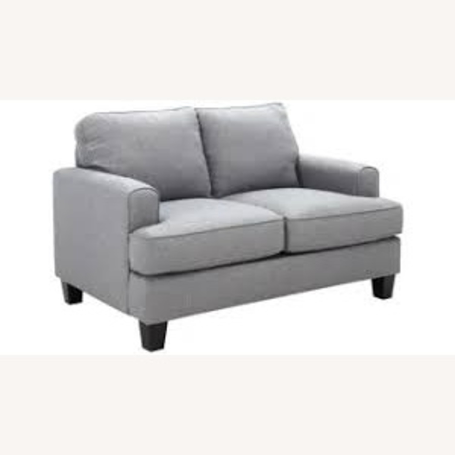 Raymour & Flanigan Alphie Light Gray 2 Seater Sofa - image-5