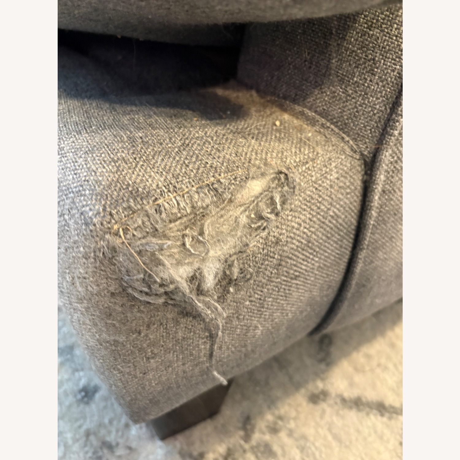Raymour & Flanigan Alphie Light Gray 2 Seater Sofa - image-2