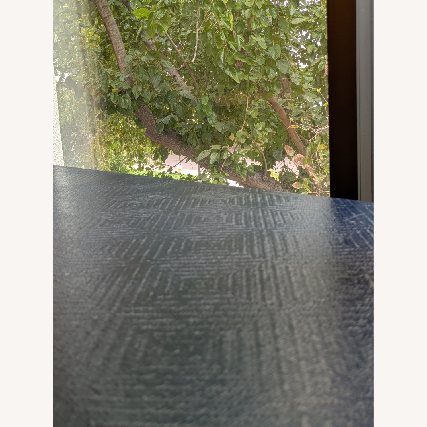 Harrison Van Horn Waterfall Corners Raffia Desk - image-6