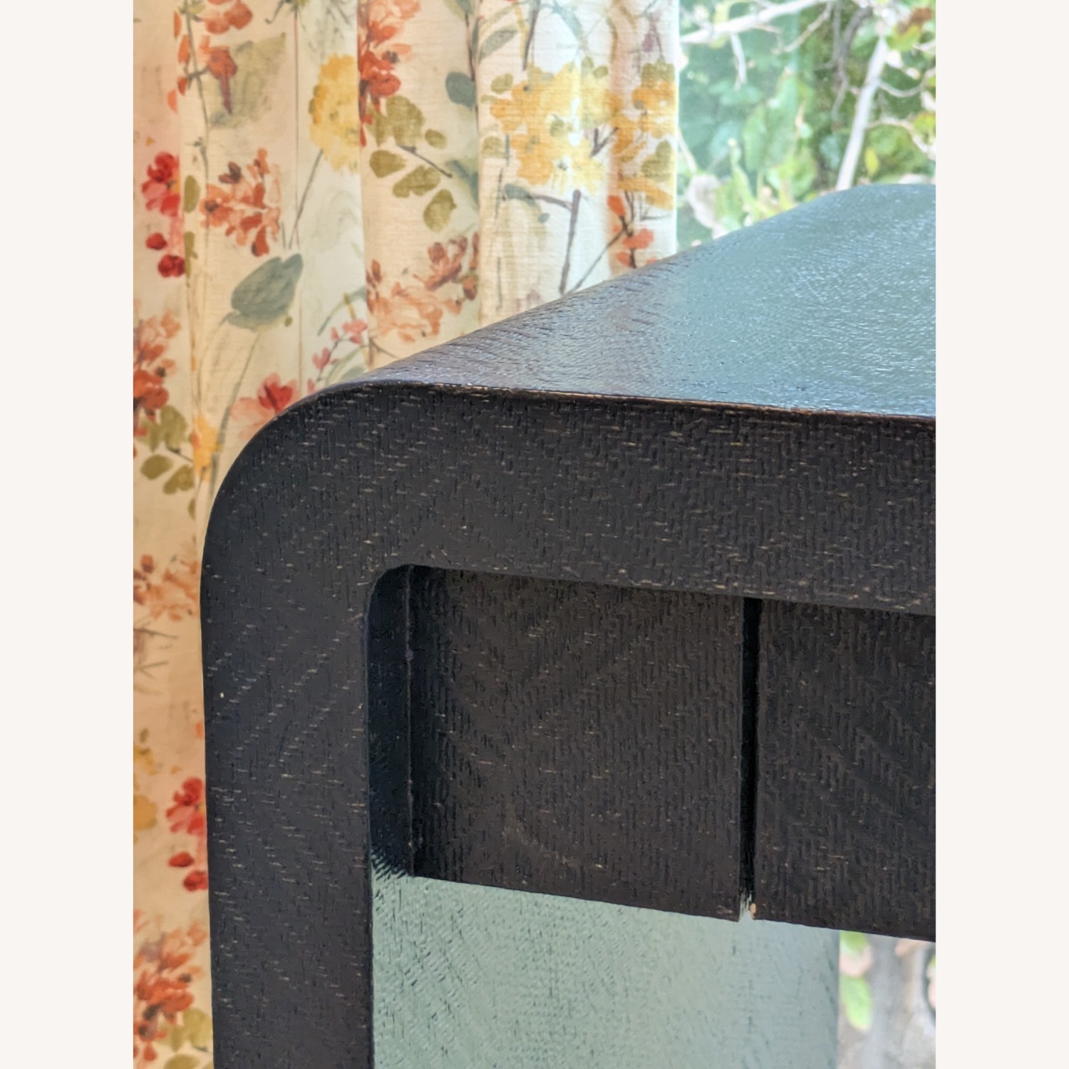 Harrison Van Horn Waterfall Corners Raffia Desk - image-20