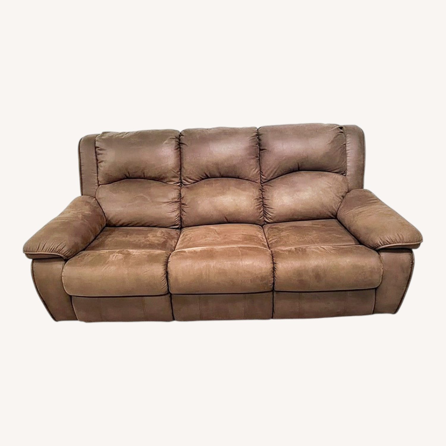 Albany Industries Dark Brown Sleeper Sofa - image-0