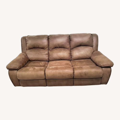 Used Albany Industries Dark Brown Sleeper Sofa for sale on AptDeco