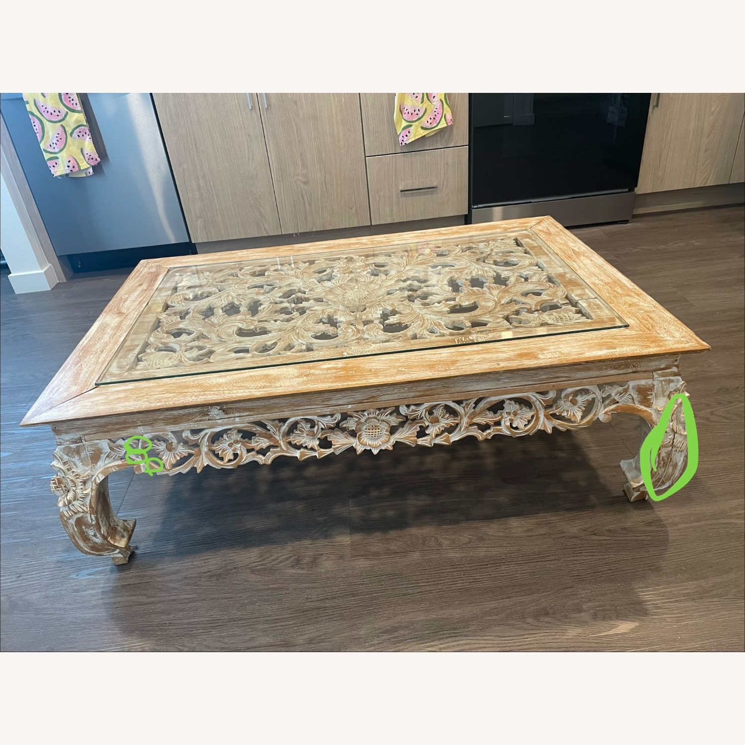 Imperfect Moroccan Style Coffee Table - image-5