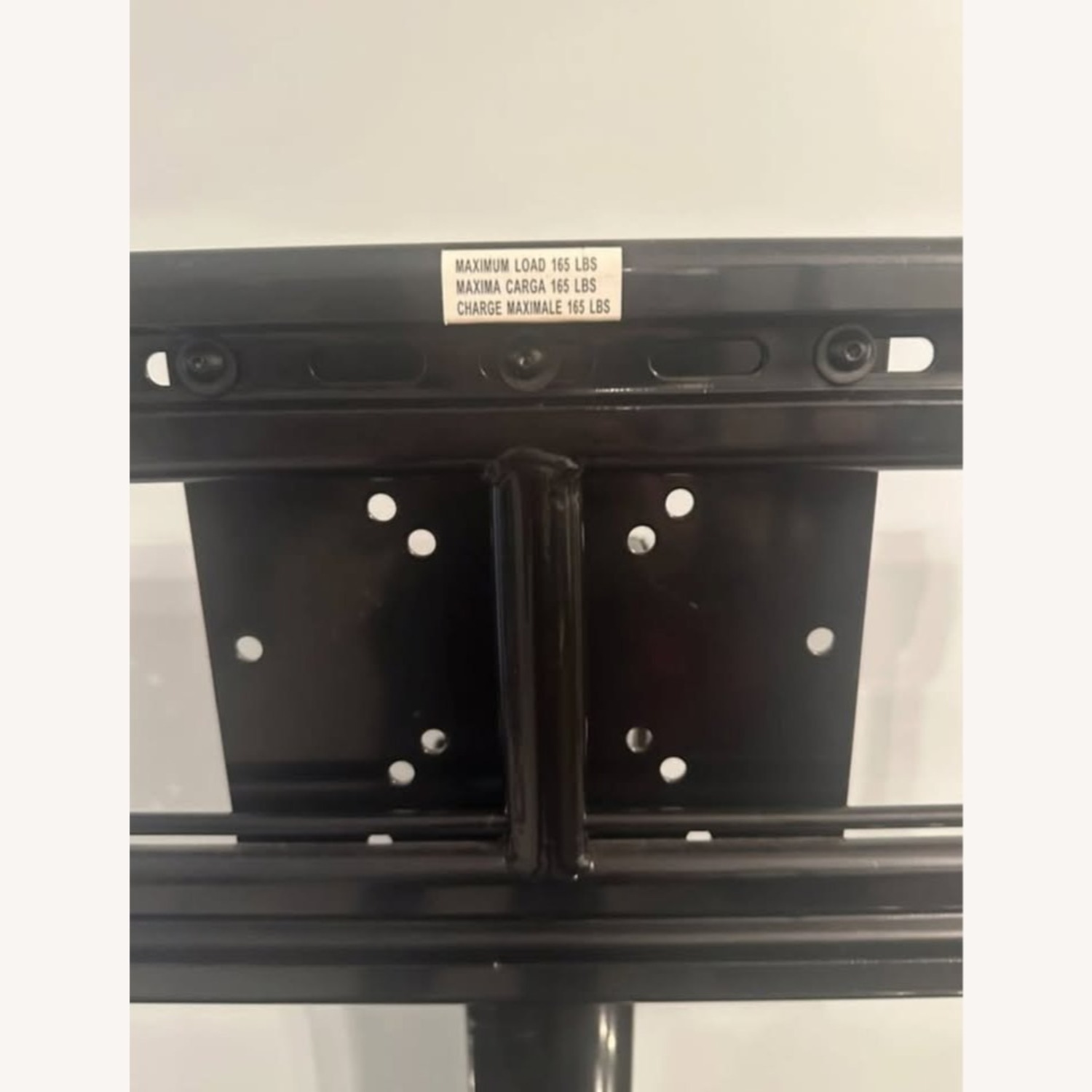 48" Wood/Smoked Glass TV Stand w Swivel TV Mount - image-8