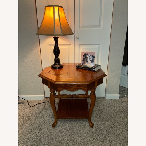 Used Vintage/Antique Wood Side Table for sale on AptDeco