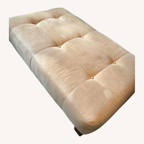 Used Pottery Barn Crème Living Room Ottoman for sale on AptDeco