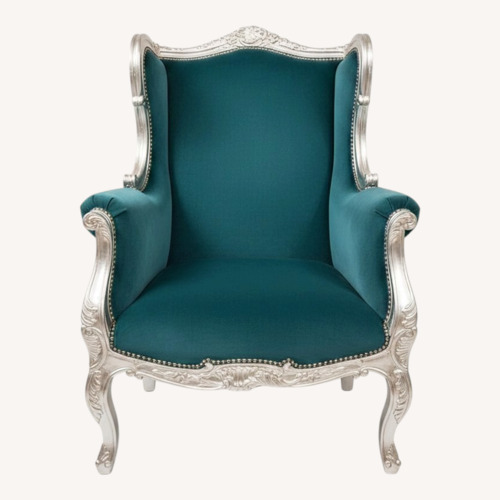 Used Velvet Accent Chair for sale on AptDeco
