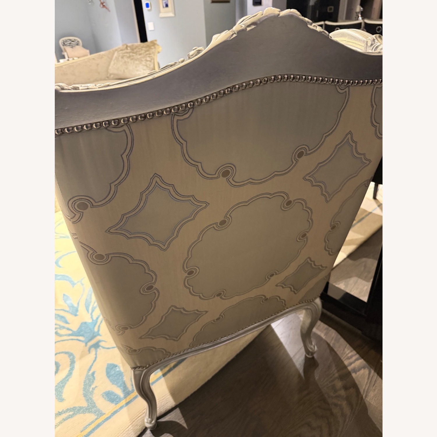 Velvet Accent Chair - image-3
