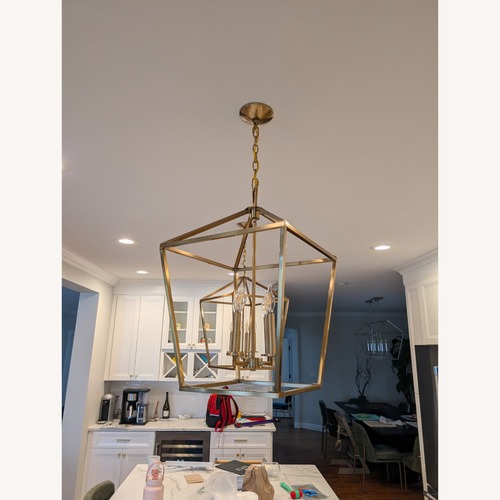 Used Bellair Gold Metal Ceiling Lamps for sale on AptDeco