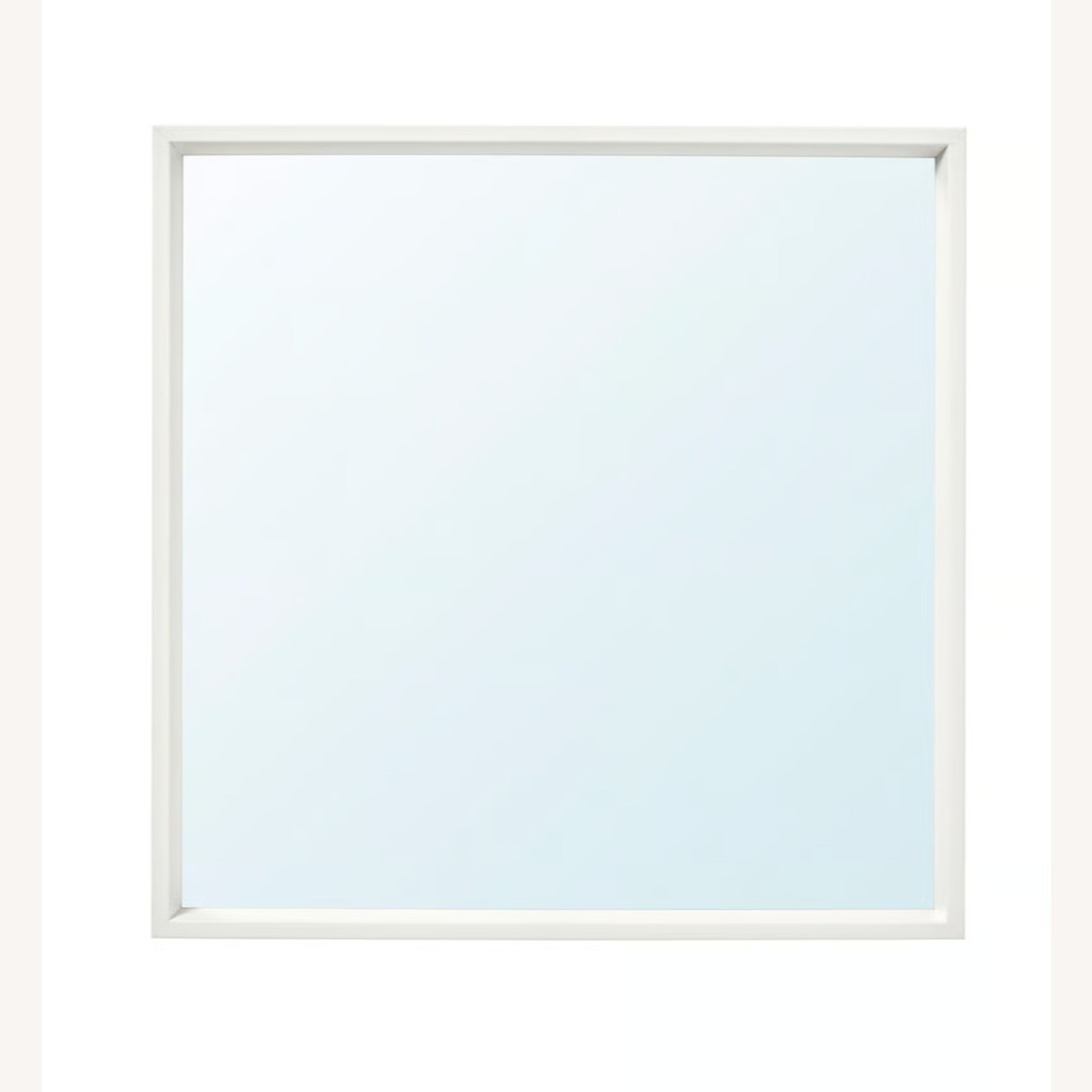 IKEA NISSEDAL White Glass Vanity Mirror - image-3