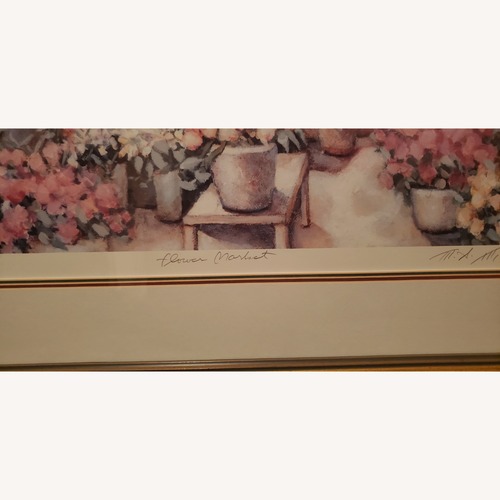 Used Flower Market by Miles Print # 306/950 for sale on AptDeco