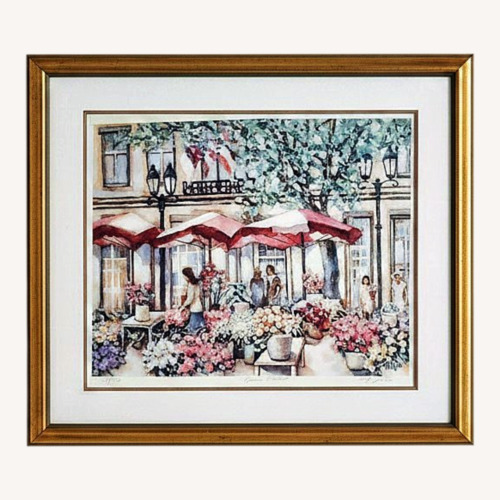 Used Flower Market by Miles Print # 306/950 for sale on AptDeco
