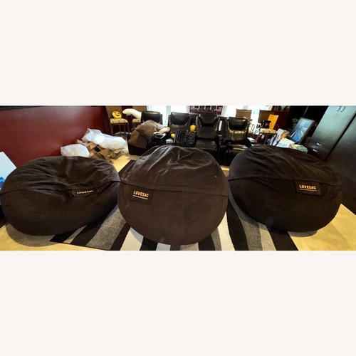 Used Lovesac Beanbag 2 Large One Regular for sale on AptDeco